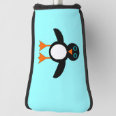 Schattigee Penguin Golf Putter Hoesje Golfheadcover (Draai 90)