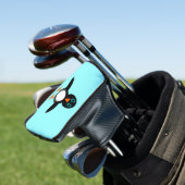 Schattigee Penguin Golf Putter Hoesje Golfheadcover (Insitu)