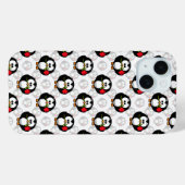 Schattigee Penguin Surface Pattern Design Print Case-Mate iPhone Case (Achterkant (horizontaal))