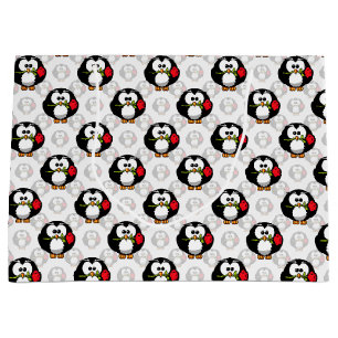 Schattigee Penguin Surface Pattern Design Print Groot Cadeauzakje