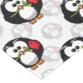 Schattigee Penguin Surface Pattern Design Print Tafelkleed (Gekanteld)