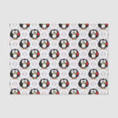 Schattigee Penguin Surface Pattern Design Print Tissuepapier (Voorkant)