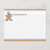 Schattigee peperkoek Blank Recept Kaart (Voorkant)