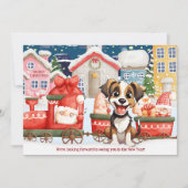 Schattigee peperkoek foto Kerstmis Nieuwjaar kaart (Voorkant)