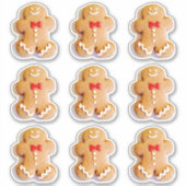 Schattigee peperkoek koekjes 4Lauren Sticker (Voorkant)