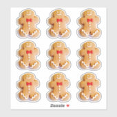 Schattigee peperkoek koekjes 4Lauren Sticker (Vel)