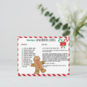 Schattigee peperkoek koekjes recept Kaart (Staand voorkant)