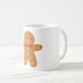 Schattigee peperkoek man met boog koffiemok (Voorkant rechts)