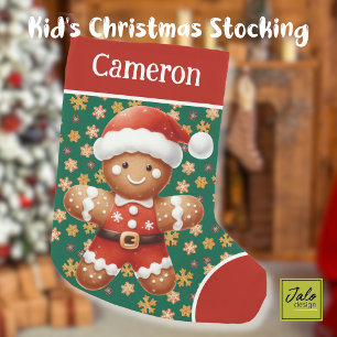 Schattigee peperkoek Santi met peperkoek Sneeuwvlo Kleine Kerstsok