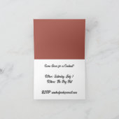 Schattigee Perky Pig Cartoon, Boerderij Dier Ink S Kaart (Binnen)