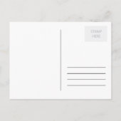 Schattigee persoonlijke adreswijziging aankondigingskaart (Achterkant)