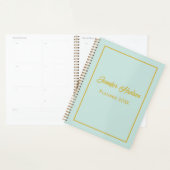 Schattigee persoonlijke minimalistische geiser bla planner (Display)