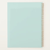 Schattigee persoonlijke minimalistische geiser bla planner (Achterkant)