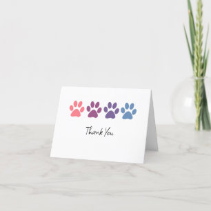 Schattigee Pet Adoption Dank u kaarten