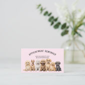 Schattigee Pet Care Services Volgende Afspraak Gro Visitekaartje (Staand voorkant)