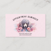 Schattigee Pet Care Services Volgende Afspraak Gro Visitekaartje (Voorkant)