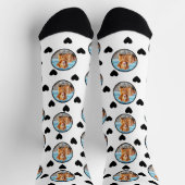 Schattigee Pet Dog Custom Foto Sokken (Top)