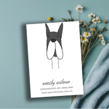 SCHATTIGEE PET DOG FACE LABEL PIN CHARM DISPLAY SJ