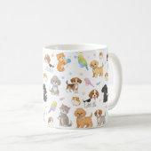 Schattigee Pet Pattern Mok (Voorkant rechts)