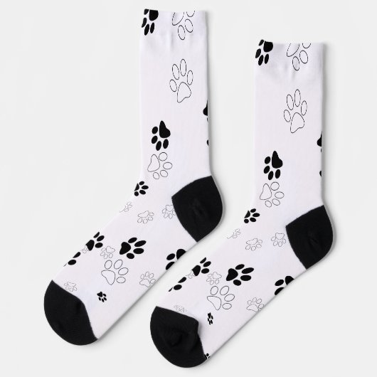 Schattigee PET Paw Prints Sokken (Links)