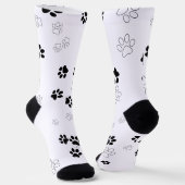 Schattigee PET Paw Prints Sokken (Gebogen)