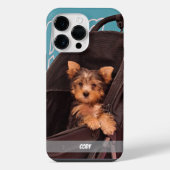 Schattigee Pet Photo Dog of Cat Pet's Name iPhone Hoesje (Achterkant)