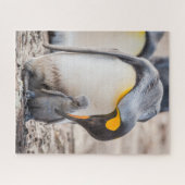 Schattigee Petting Penguin en Chick Legpuzzel (Horizontaal)