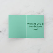 Schattigee pick me up briefkaart (Binnen)