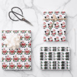 Schattigee Pickleball Christmas Santa & Ho Ho Holl Inpakpapier Vel<br><div class="desc">Serveer wat vakantiegeest met dit leuke pickleball kerstinpakpapier met 2 patronen van de kerstman die pickleball speelt en een HO HO HO Holly-ontwerp. Perfect voor het inpakken van pickleball cadeaus voor al je vrienden en familie die houden van deze geweldige sport!</div>