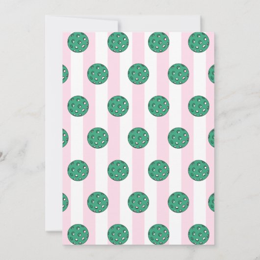 Schattigee Pickleball Girls Verjaardag Kaart (Achterkant)