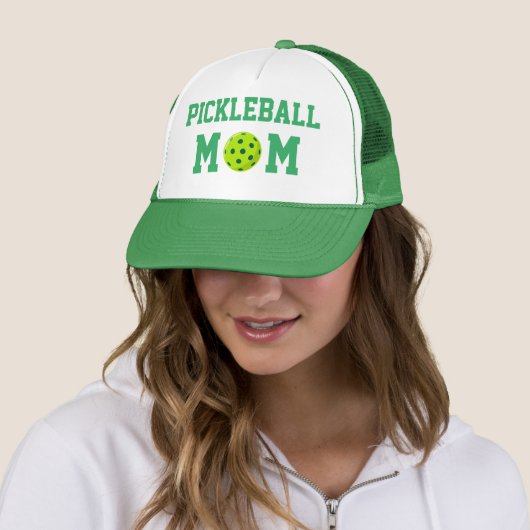 Schattigee Pickleball Moeder Trucker Pet (In situ)