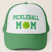 Schattigee Pickleball Moeder Trucker Pet (Voorkant)