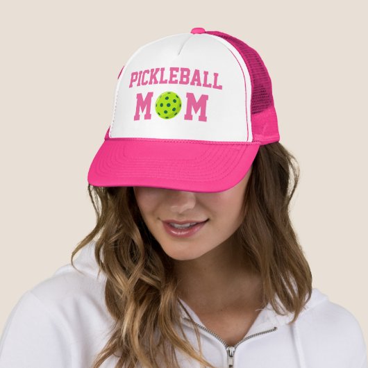 Schattigee Pickleball Moeder Trucker Pet (In situ)