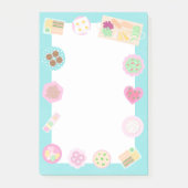 Schattigee picknick post-it® notes (Voorkant)