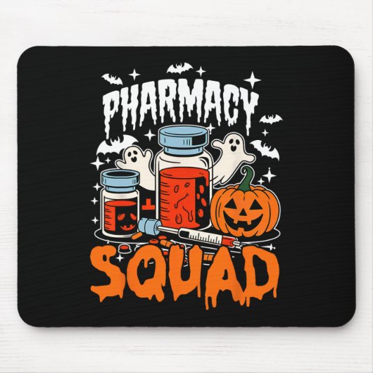 Schattigee Pillen Pharmacy Squad Apotheker Technic Muismat (Voorkant)