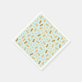 Schattigee pindakaaspapier servetten (Hoek)