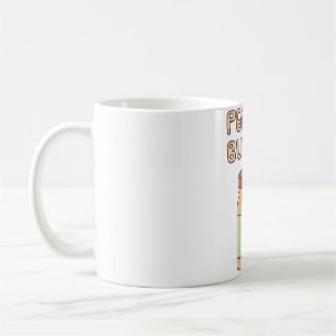 Schattigee pindakaaspot Doodle Koffiemok