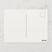 Schattigee pinguïn 2 briefkaart (Achterkant)