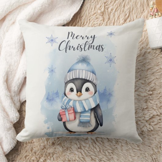 Schattigee pinguïn 2 kussen (Deken)