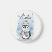 Schattigee pinguïn 2 magneet (Voorkant)