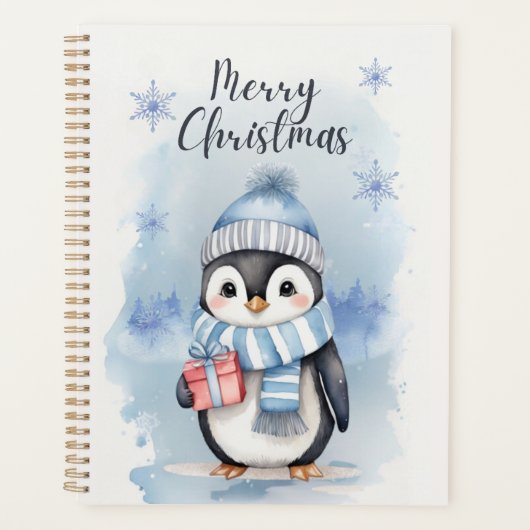 Schattigee pinguïn 2 planner (Voorkant)