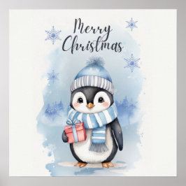 Schattigee pinguïn 2 poster