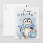 Schattigee pinguïn 3 briefkaart (Voorkant / Achterkant)