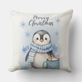 Schattigee pinguïn 3 kussen