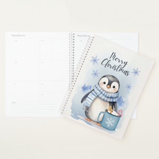 Schattigee pinguïn 3 planner (Display)