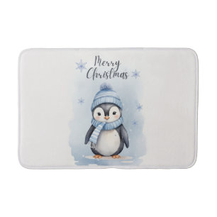 Schattigee pinguïn badmat