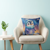 Schattigee pinguïn, cadeau voor pinguïnliefhebbers kussen (Stoel)