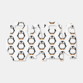 Schattigee Pinguïn Cartoon Bedankdoosjes (Uitgevouwen)