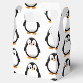 Schattigee Pinguïn Cartoon Bedankdoosjes (Geopend)