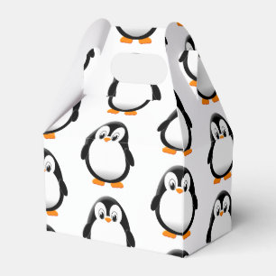 Schattigee Pinguïn Cartoon Bedankdoosjes